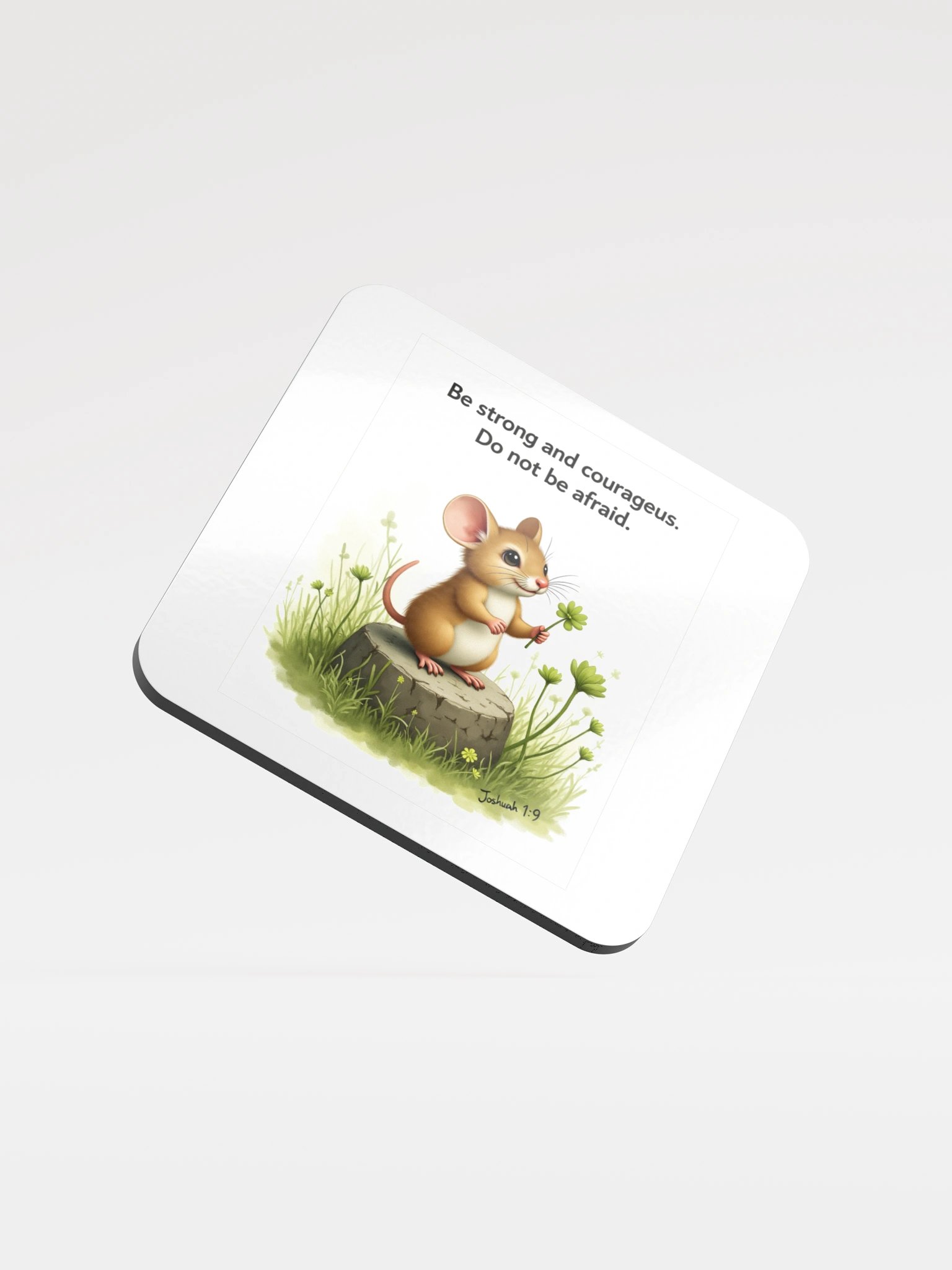 Milo the Mouse "Courage" Premium Coaster product image (1)