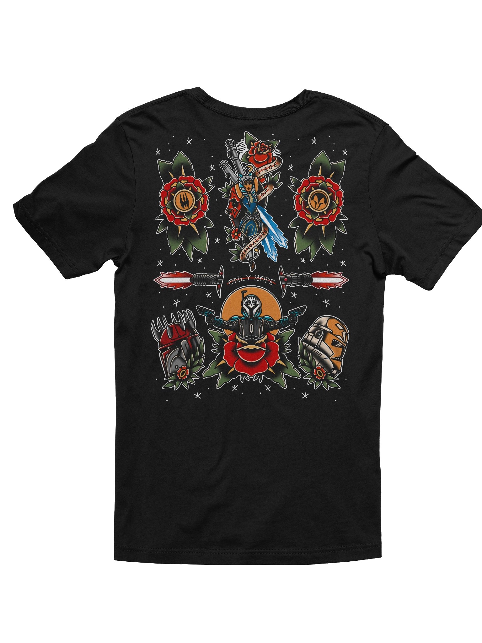Siege of Mandalore Flash - Tee(Front & Back) product image (3)
