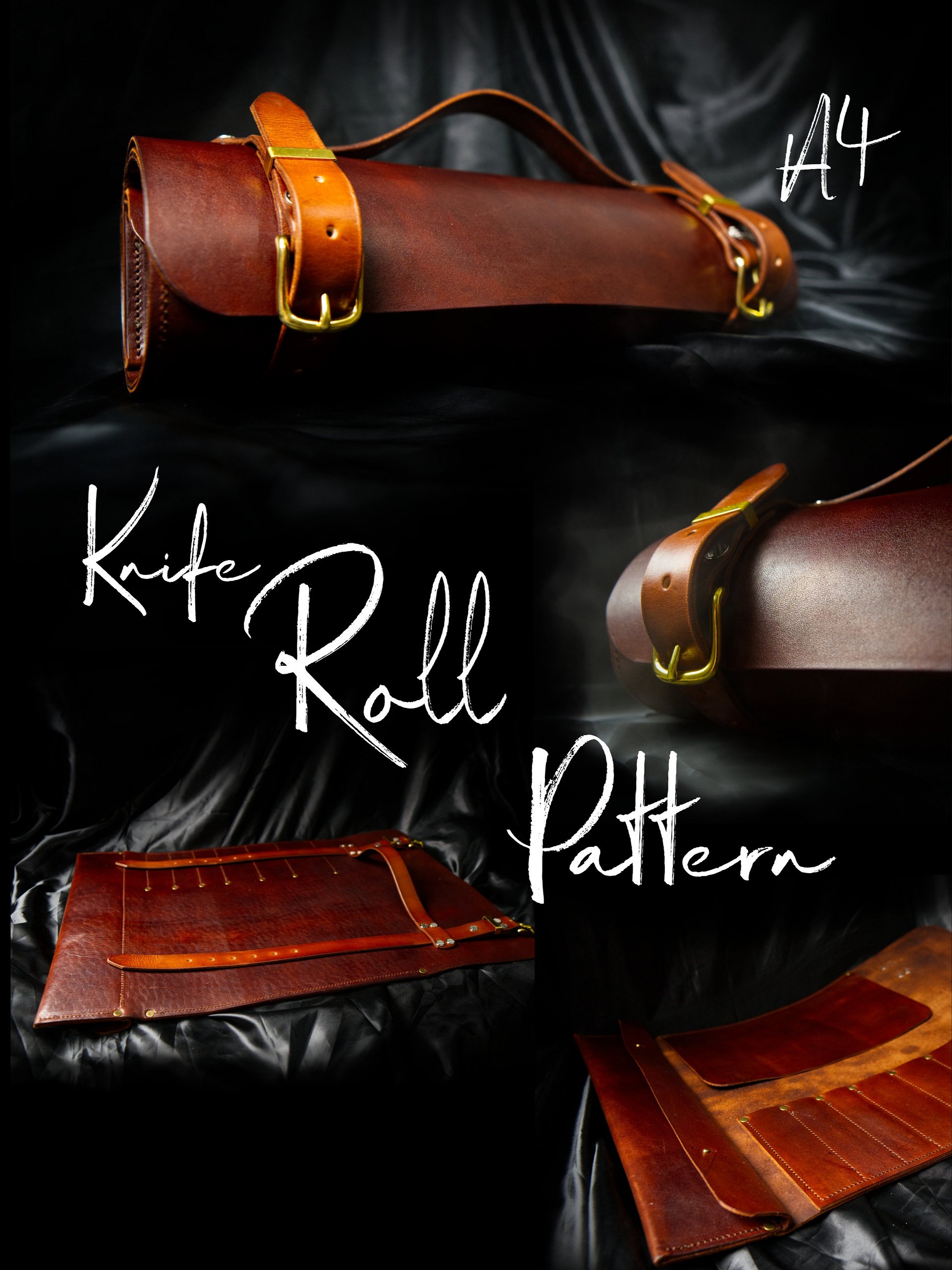 3-in-1 Knife Roll, Tool Roll, and Small Tool Roll PDF Pattern product image (1)