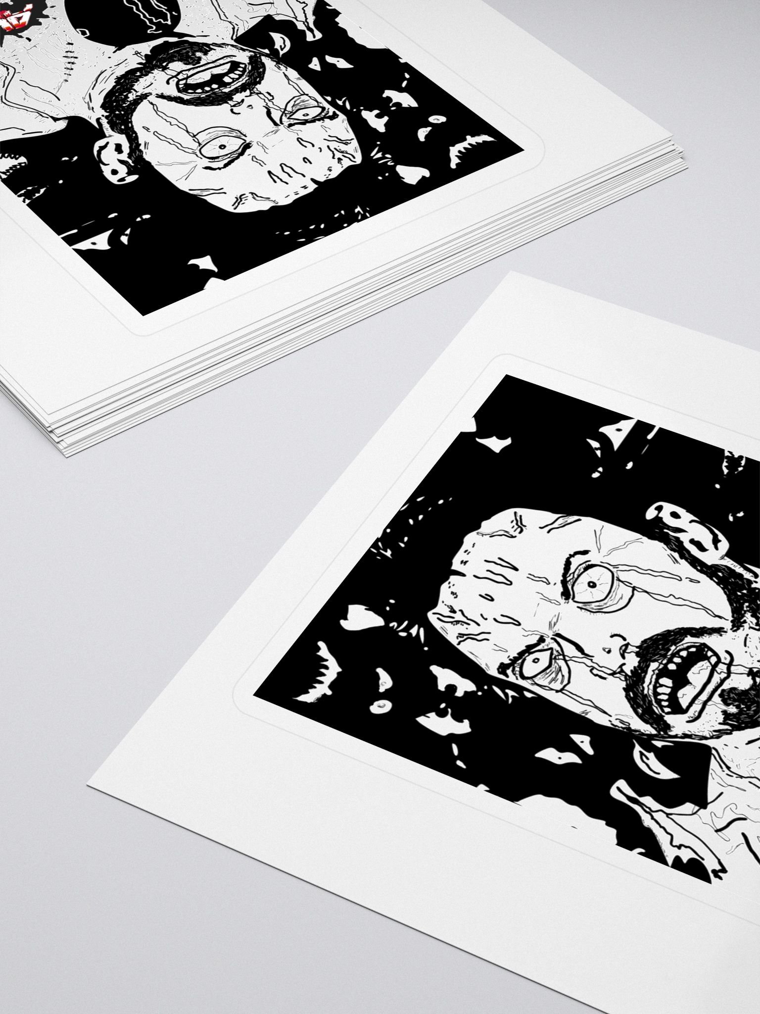 HELLFIRE Original Artwork Sticker product image (4)