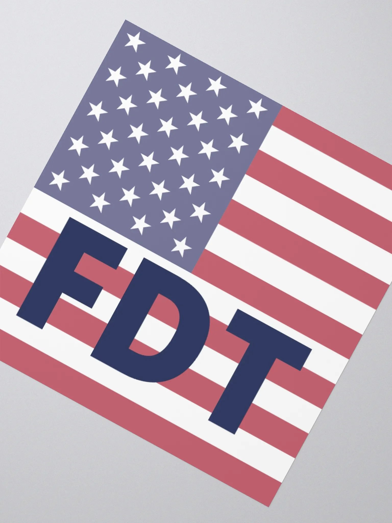 Patriot Square Sticker. product image (5)