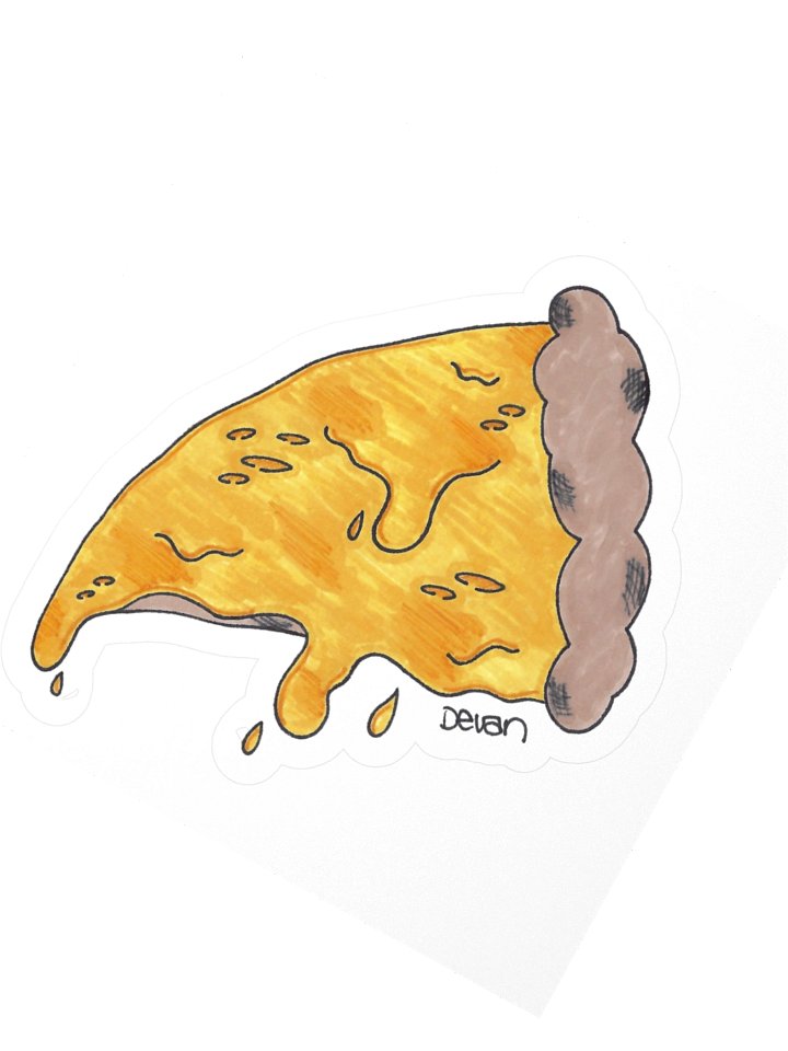 Cheese Pizza Sticker product image (2)