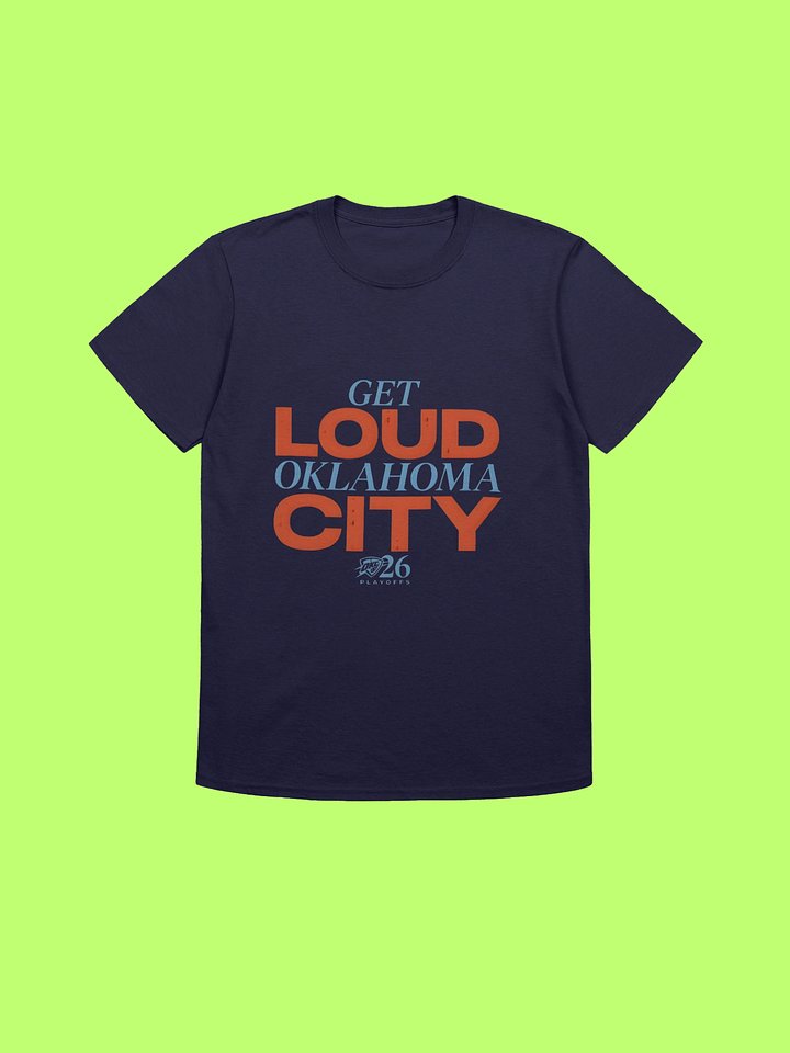 Get Loud Oklahoma City Playoffs Shirt product image (198)
