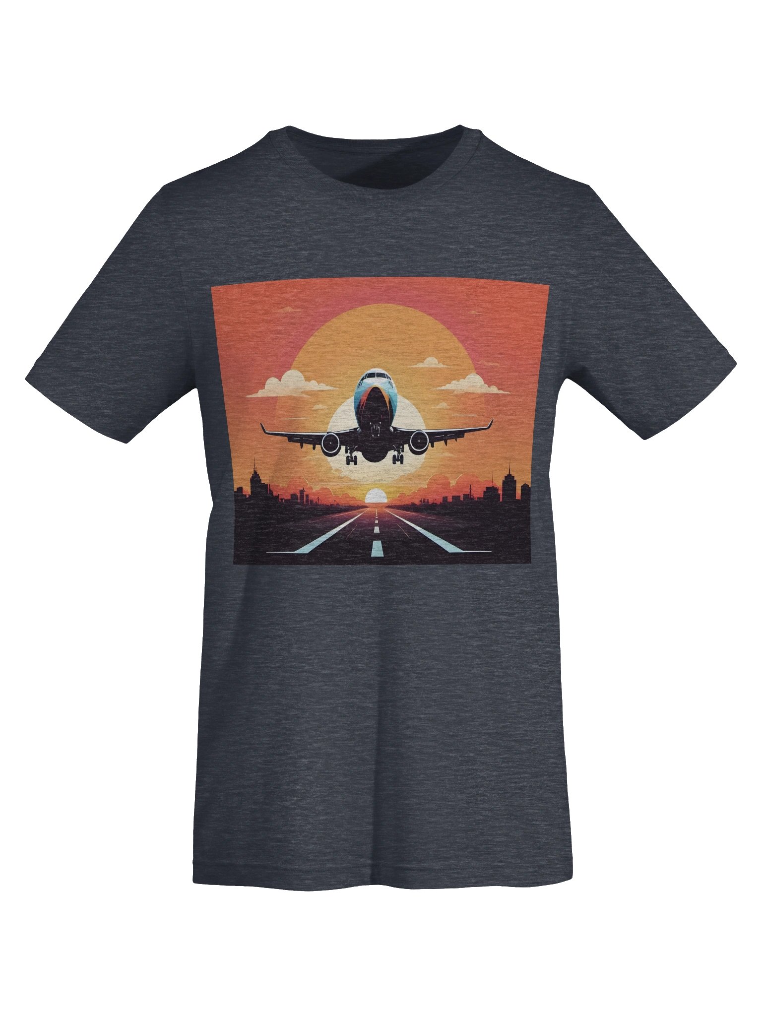 Sunset Takeoff T-shirt product image (8)