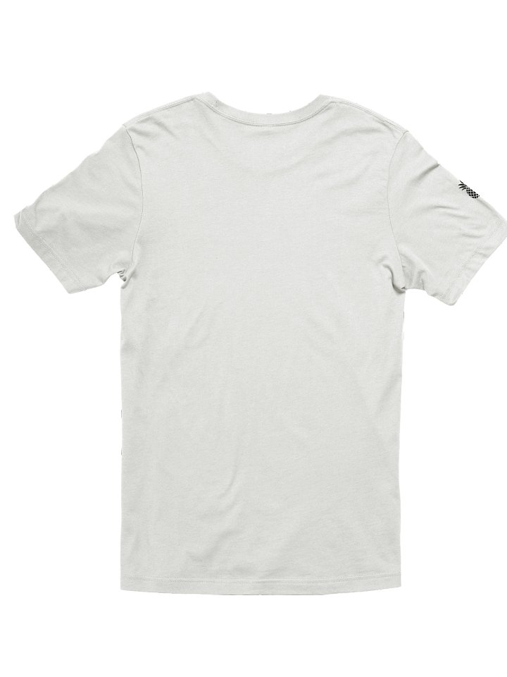 Concert Tee Fit Lucky Pineapple® Minimalist Sleeve Solid Color Unisex T-Shirt (White, Nude, & Soft Gray Colors) product image (2)