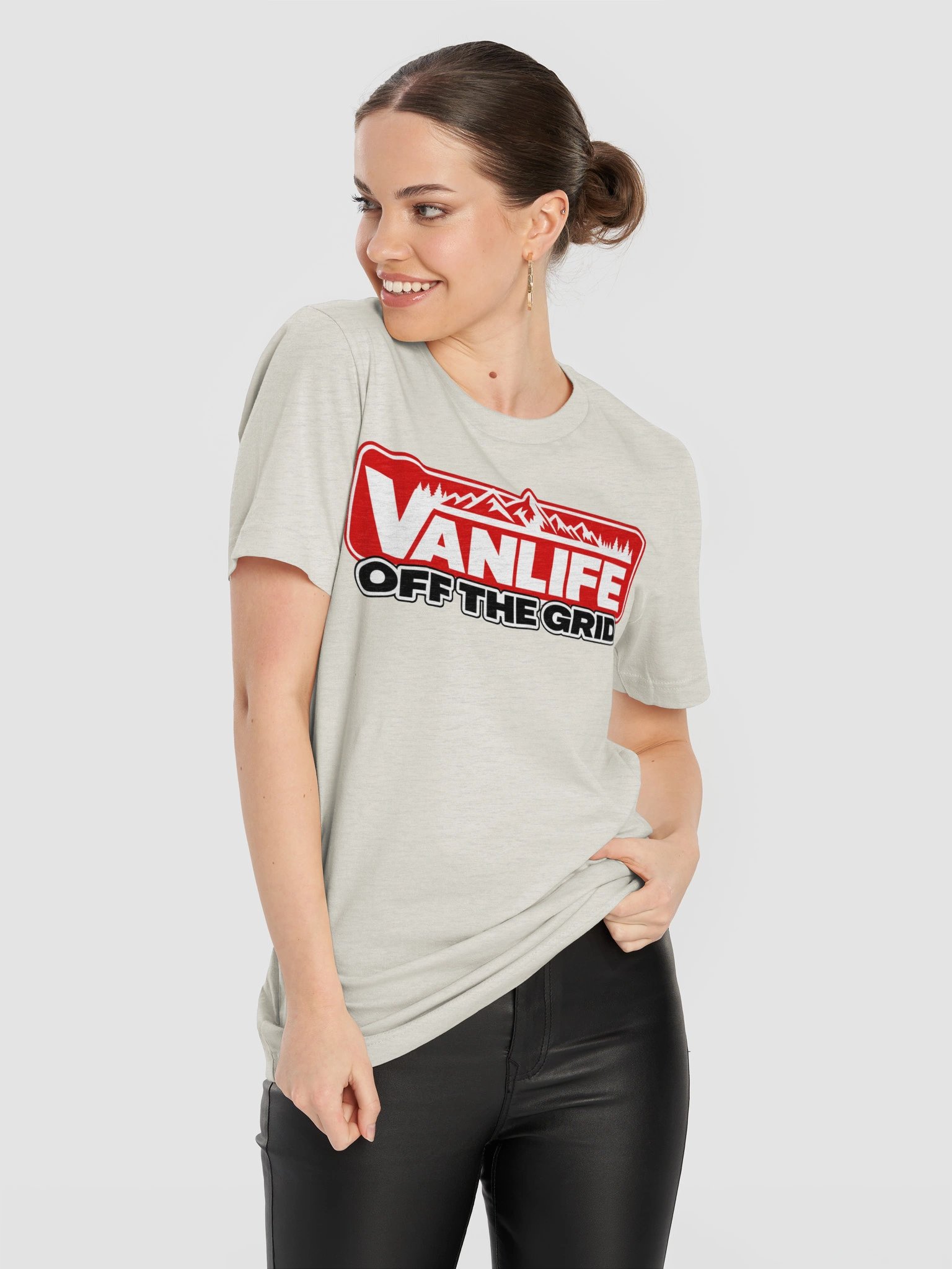 Vanlife Off the Grid Tee | Heather Dust product image (1)