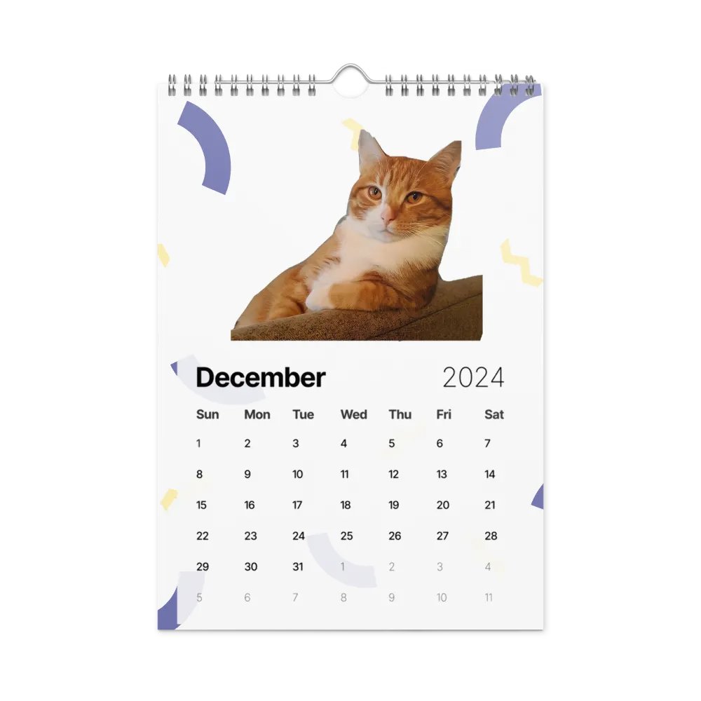 Wall Calendar (2024): Meme Cats product image (6)