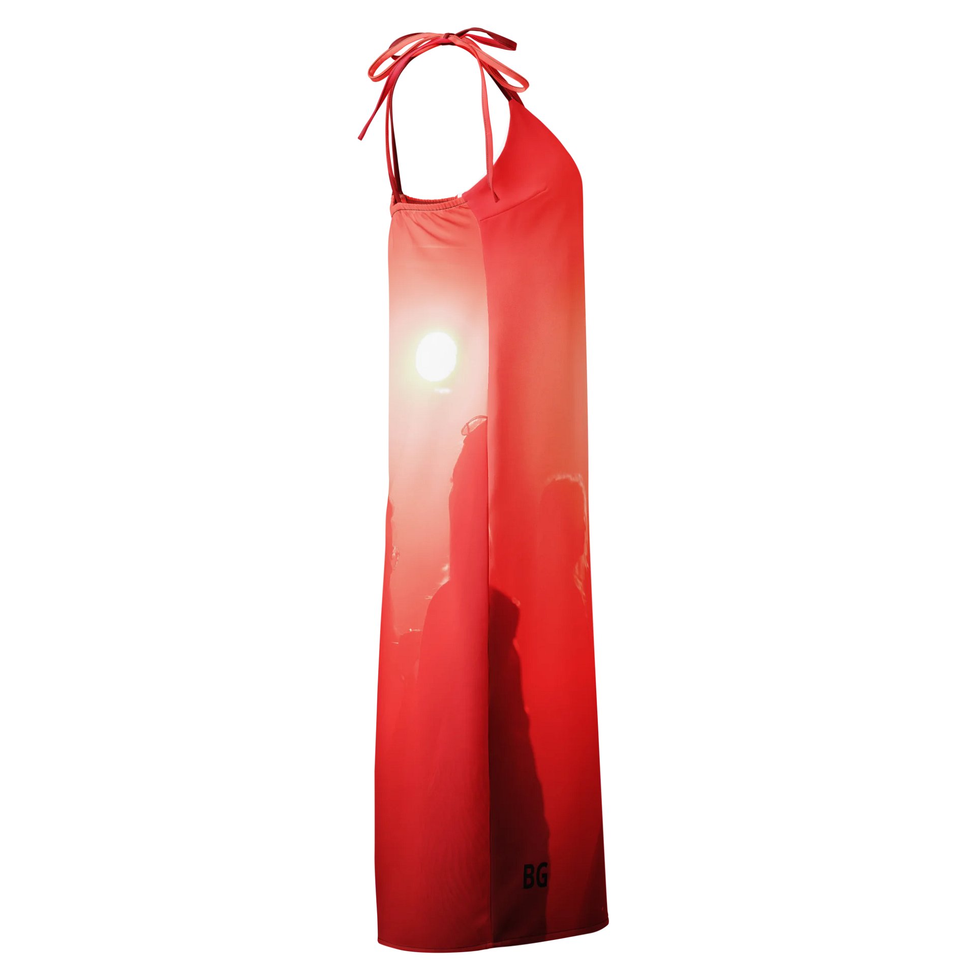 'Girls Are Down' All-Over Slip Dress product image (4)