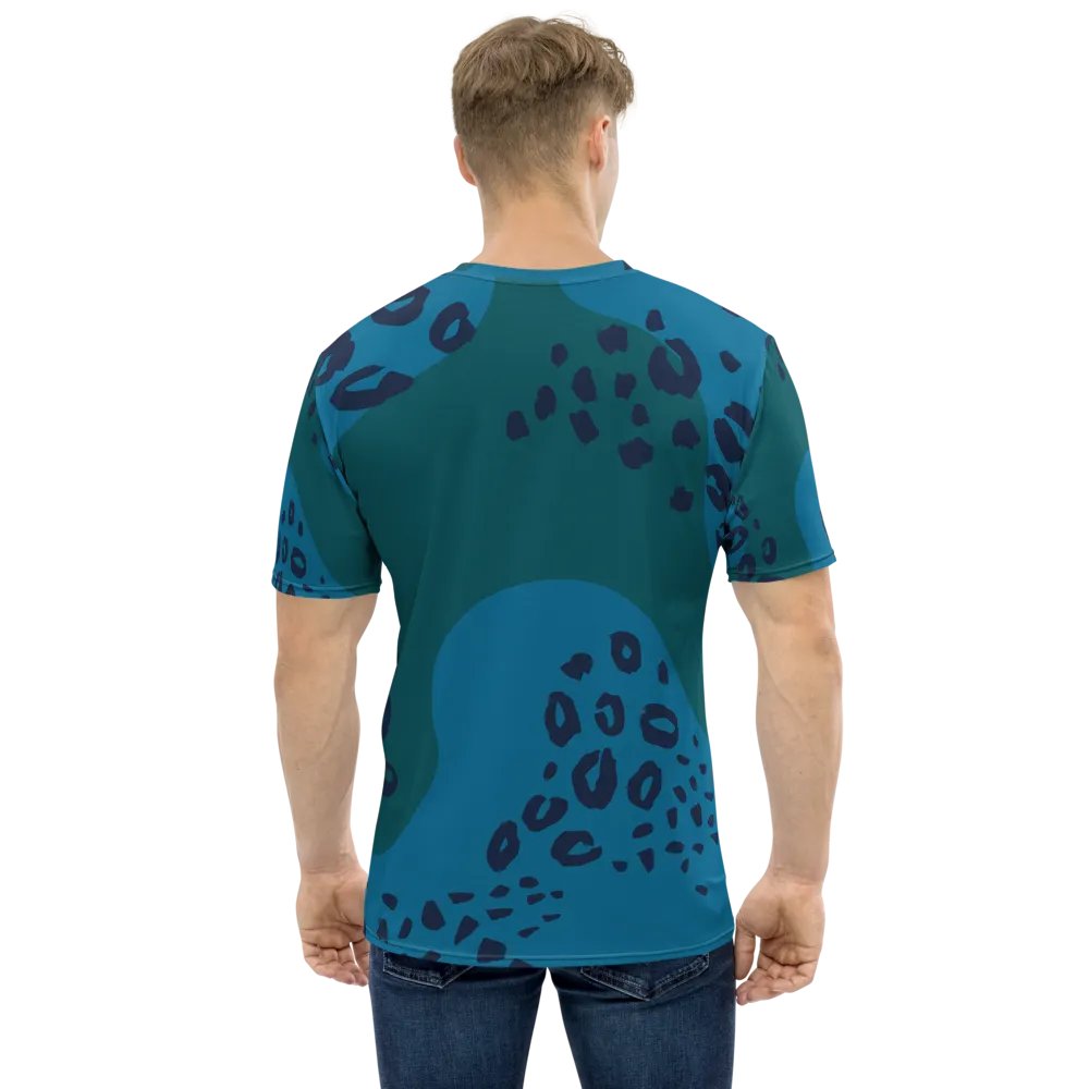 Wild Teal Leopard All-Over Tee product image (1)