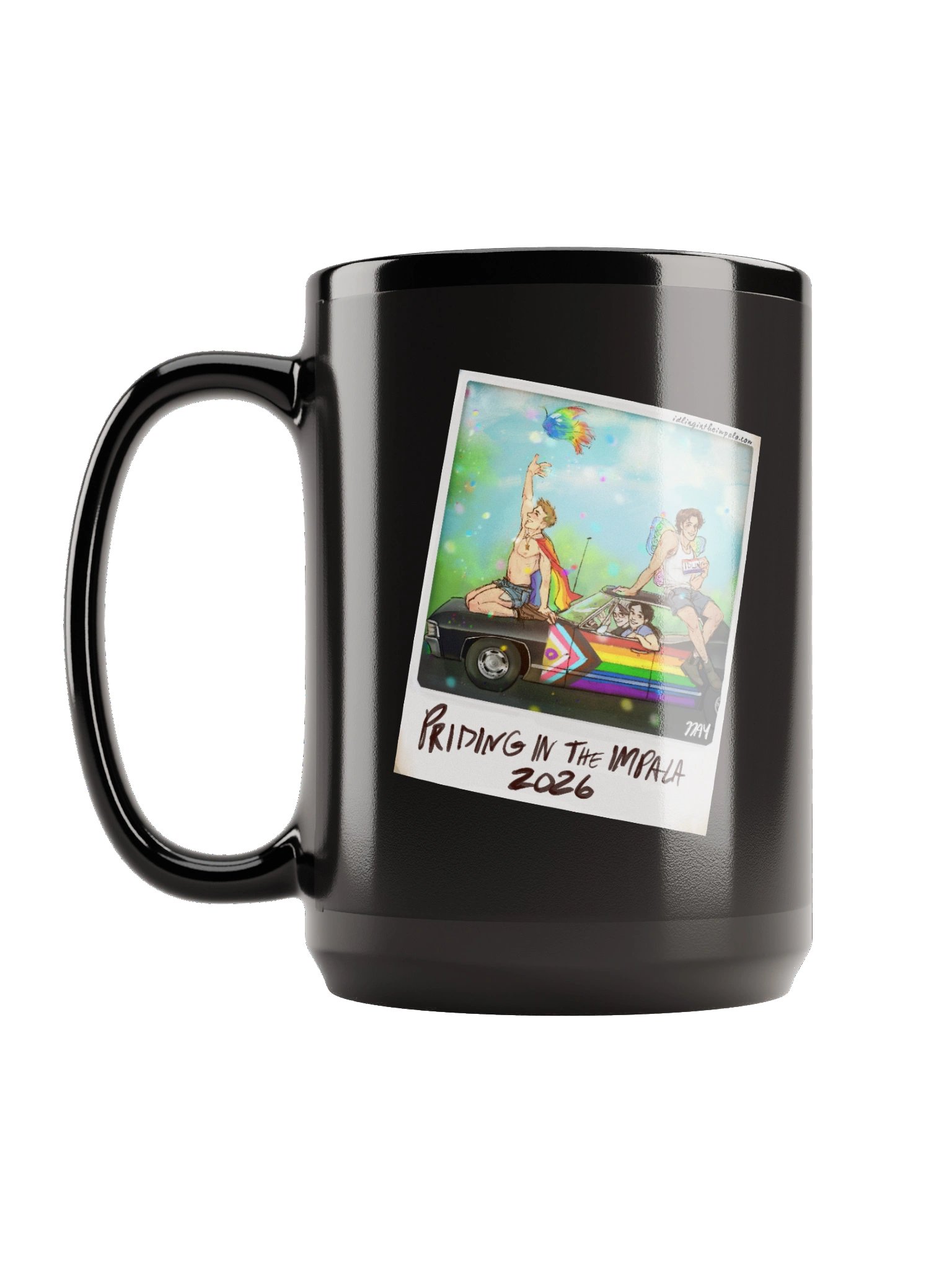 Pride 2026 - Black Mug product image (1)
