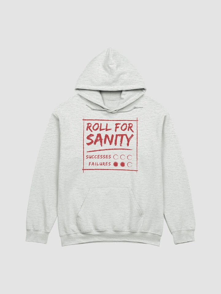 Roll for Sanity Hoodie (Red Text) product image (7)