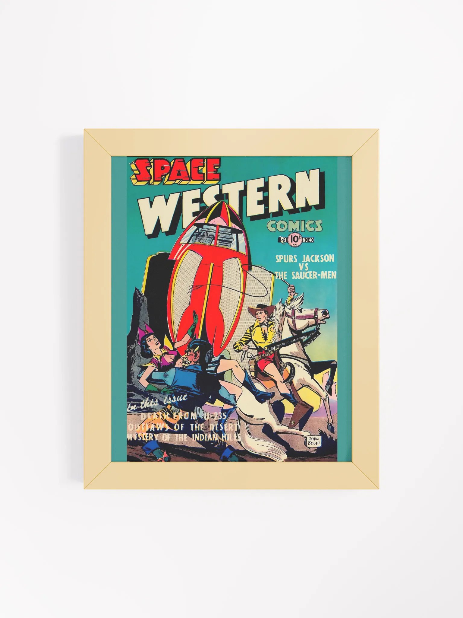 Space Western Comic Book Art product image (24)