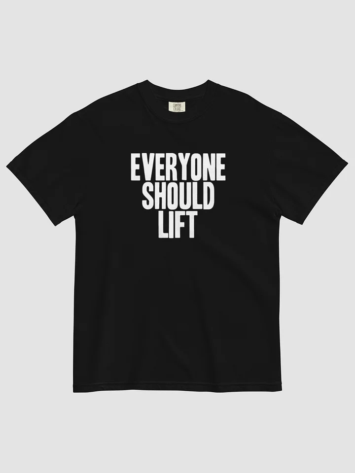 [everyone-should-lift-shop] Men's Garment-Dyed Heavyweight T-Shirt - Comfort Colors 1717 product image (1)