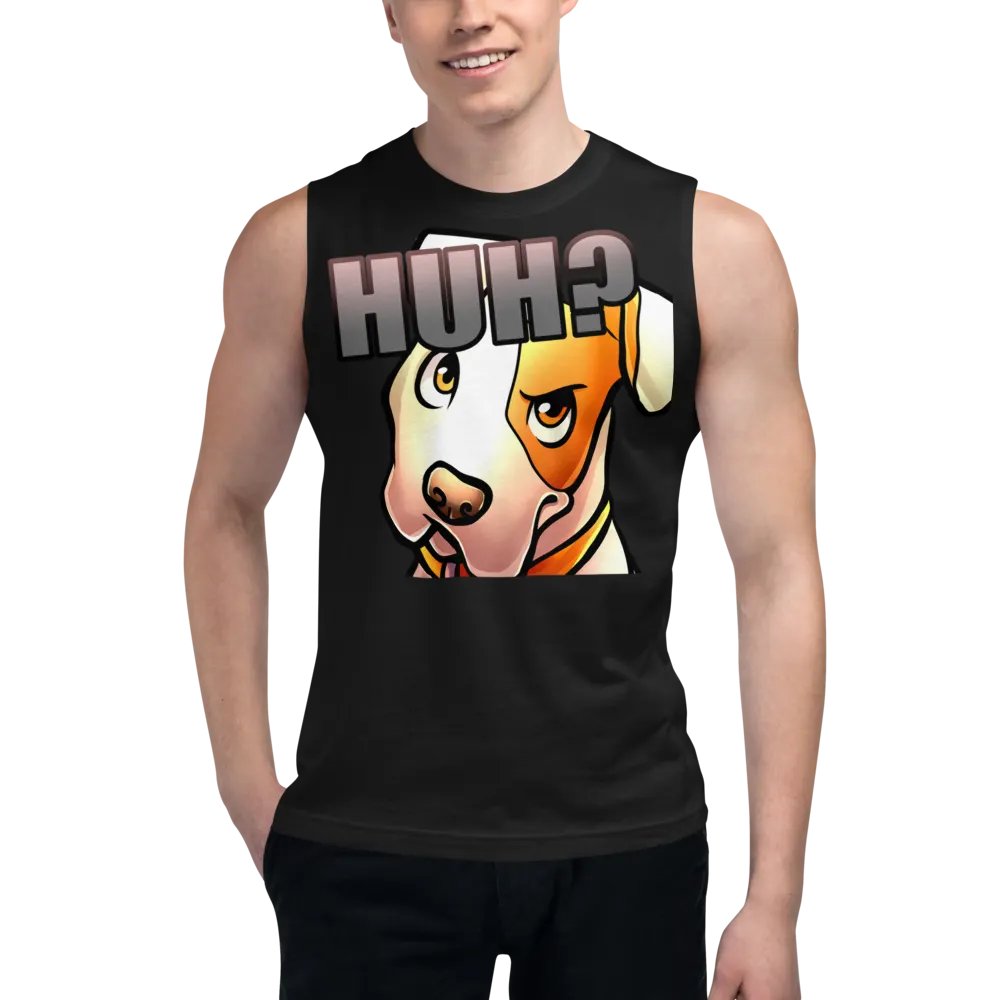 HUH? Muscle Tank product image (2)