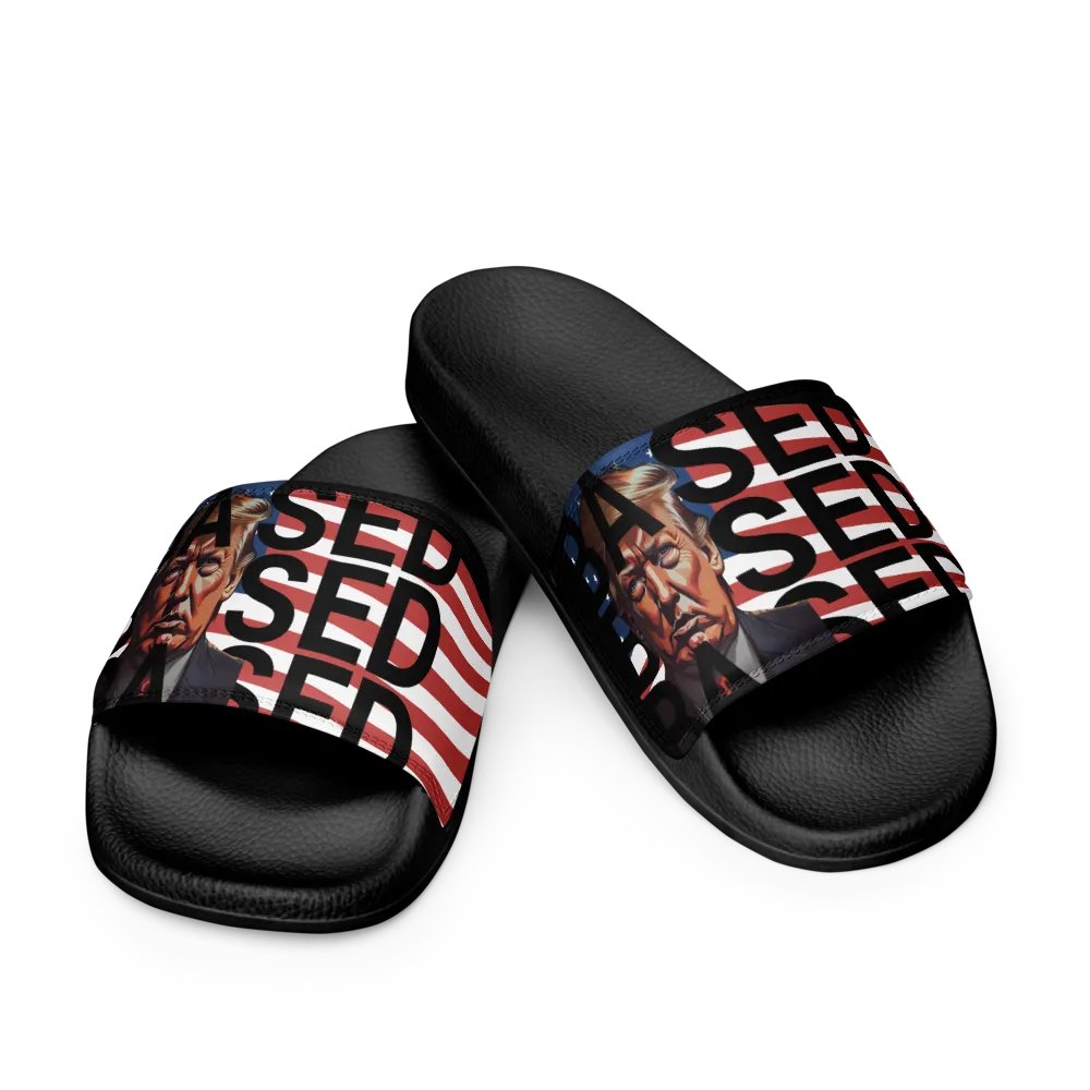 BASED American Flag Mugshot ~Men's Slide's~ product image (8)