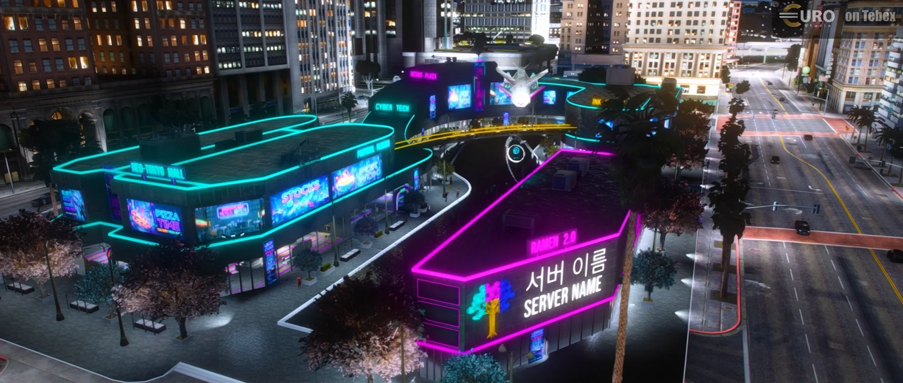 Legion Square {Seoul 2077} MLO product image (1)