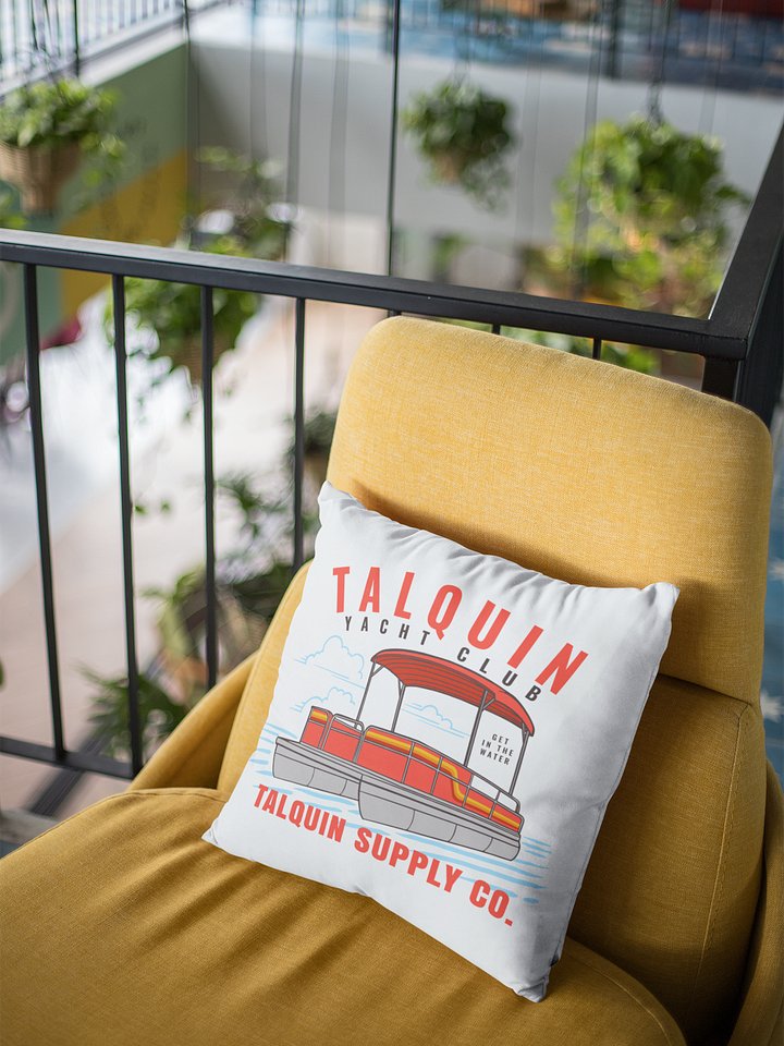 Talquin Yacht Club Pillow product image (1)