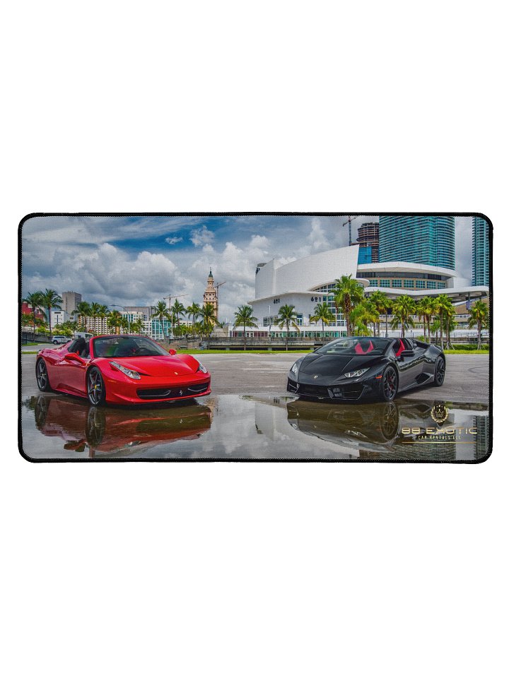 88 Exotic Luxury Car Logo Desk Mat product image (1)