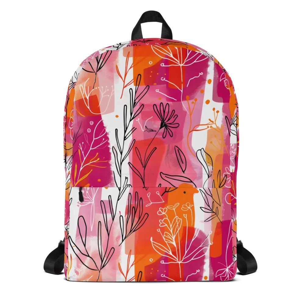 Botanical Burst All-Over Backpack product image (1)