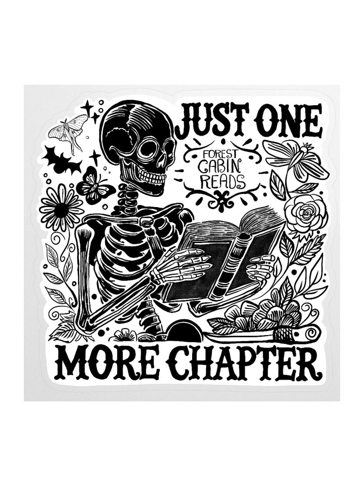Just One More Chapter Sticker product image (1)