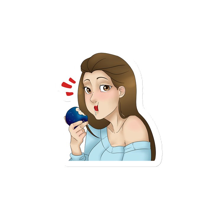 Apple Nom magnet product image (2)