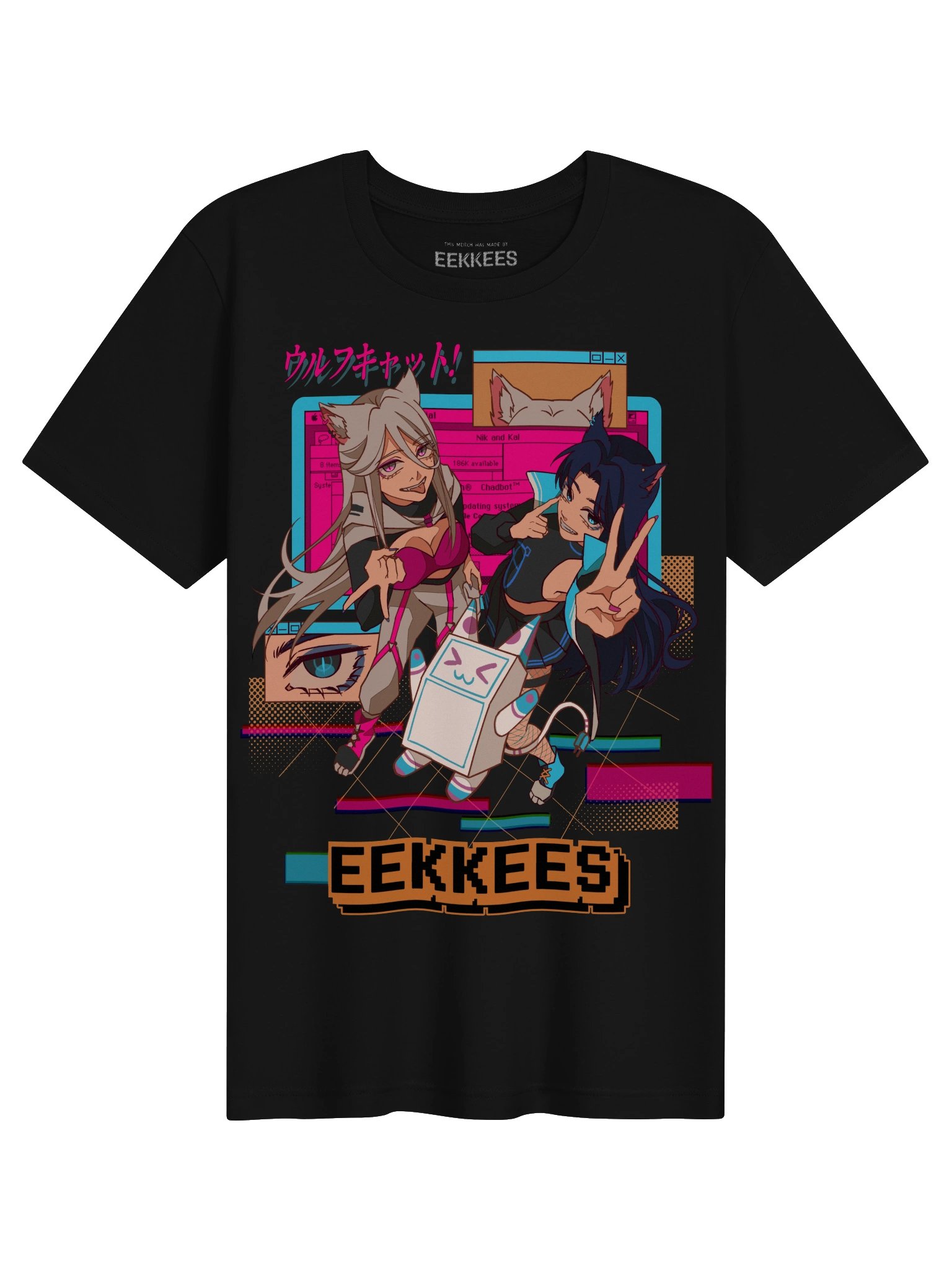 "TWIN WOLFCATS" Lightweight Tee product image (1)