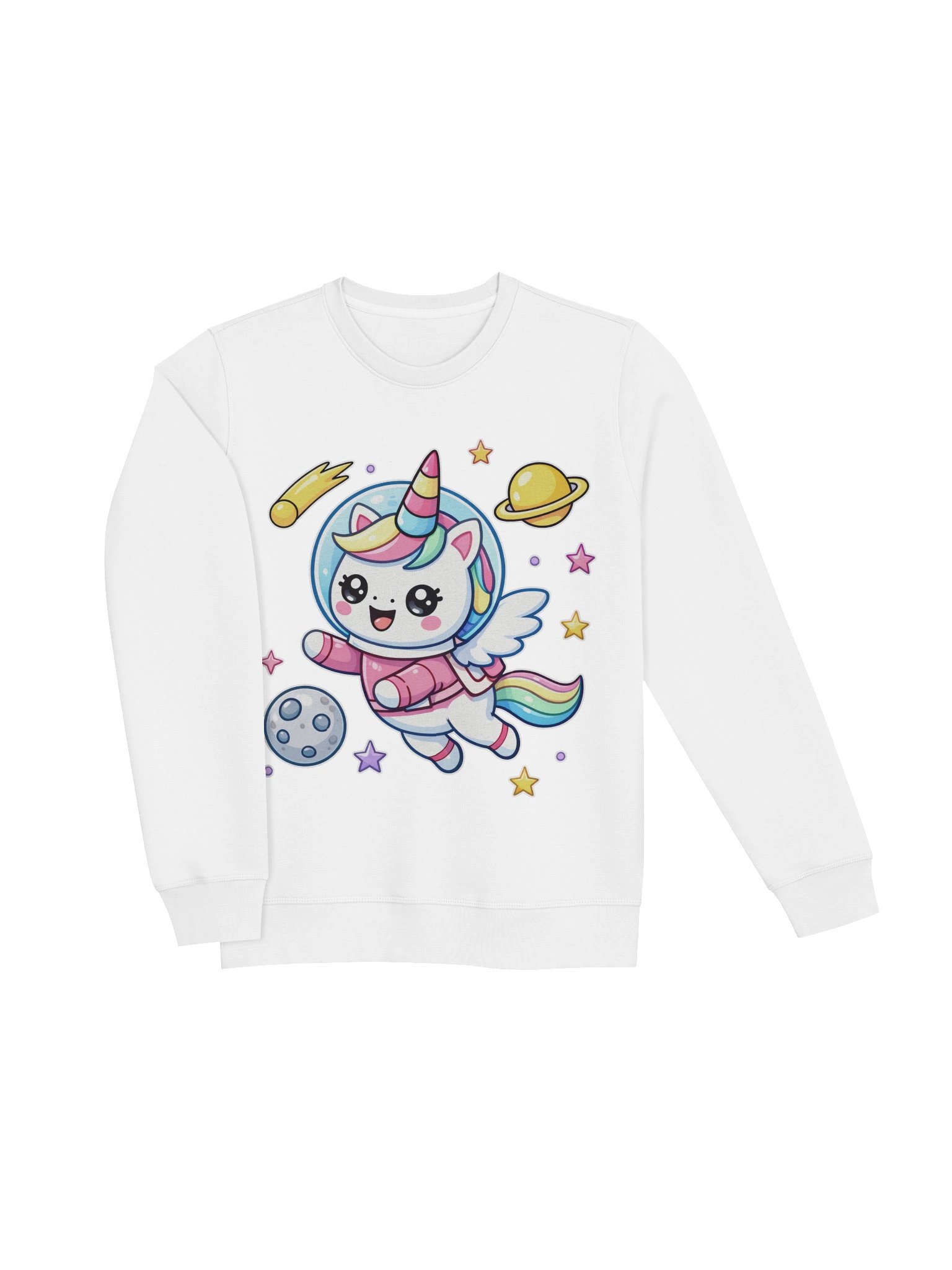 Galactic Unicorn Organic Sweatshirt product image (7)