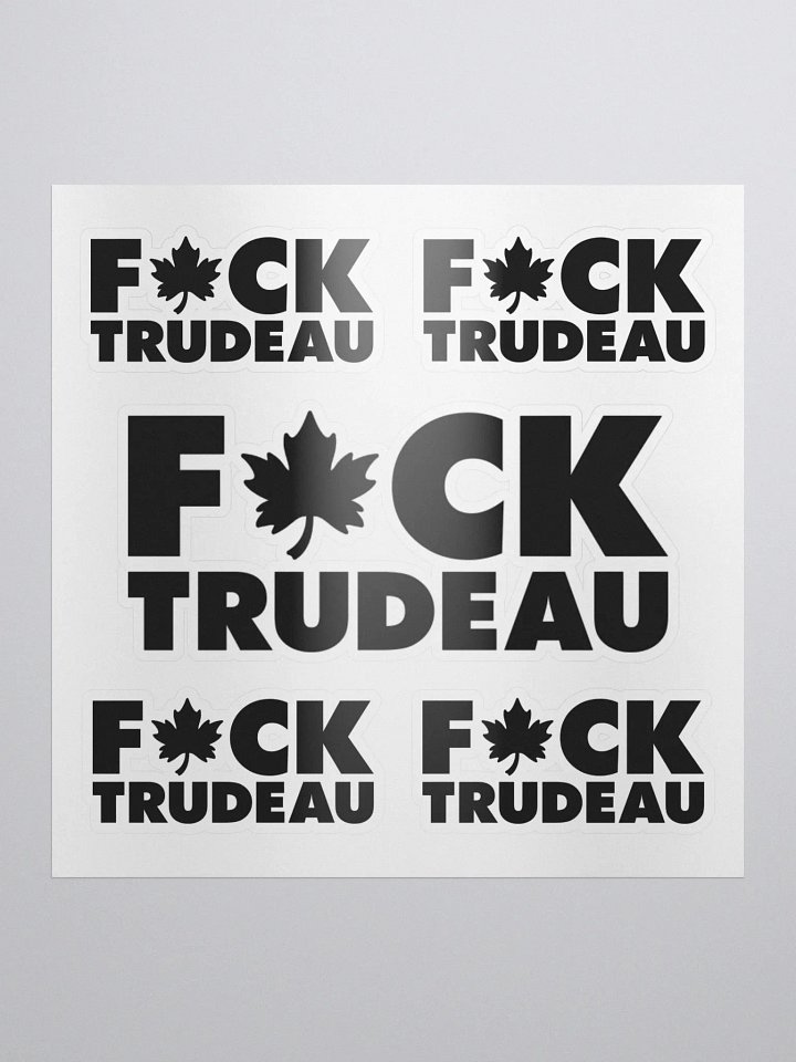 Trudeau Premium Stickers product image (1)