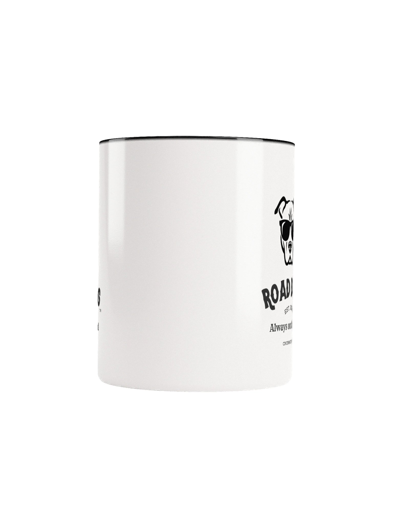 Road Dogg Coffee Mug Black & White 11 or 15 oz. product image (5)