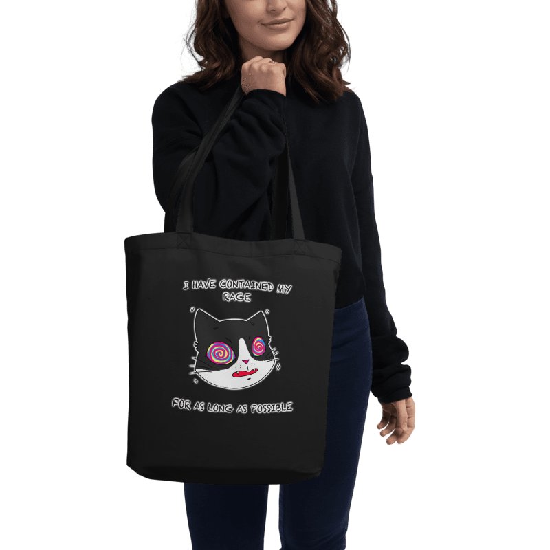 Rage Cat Totebag / Black product image (3)