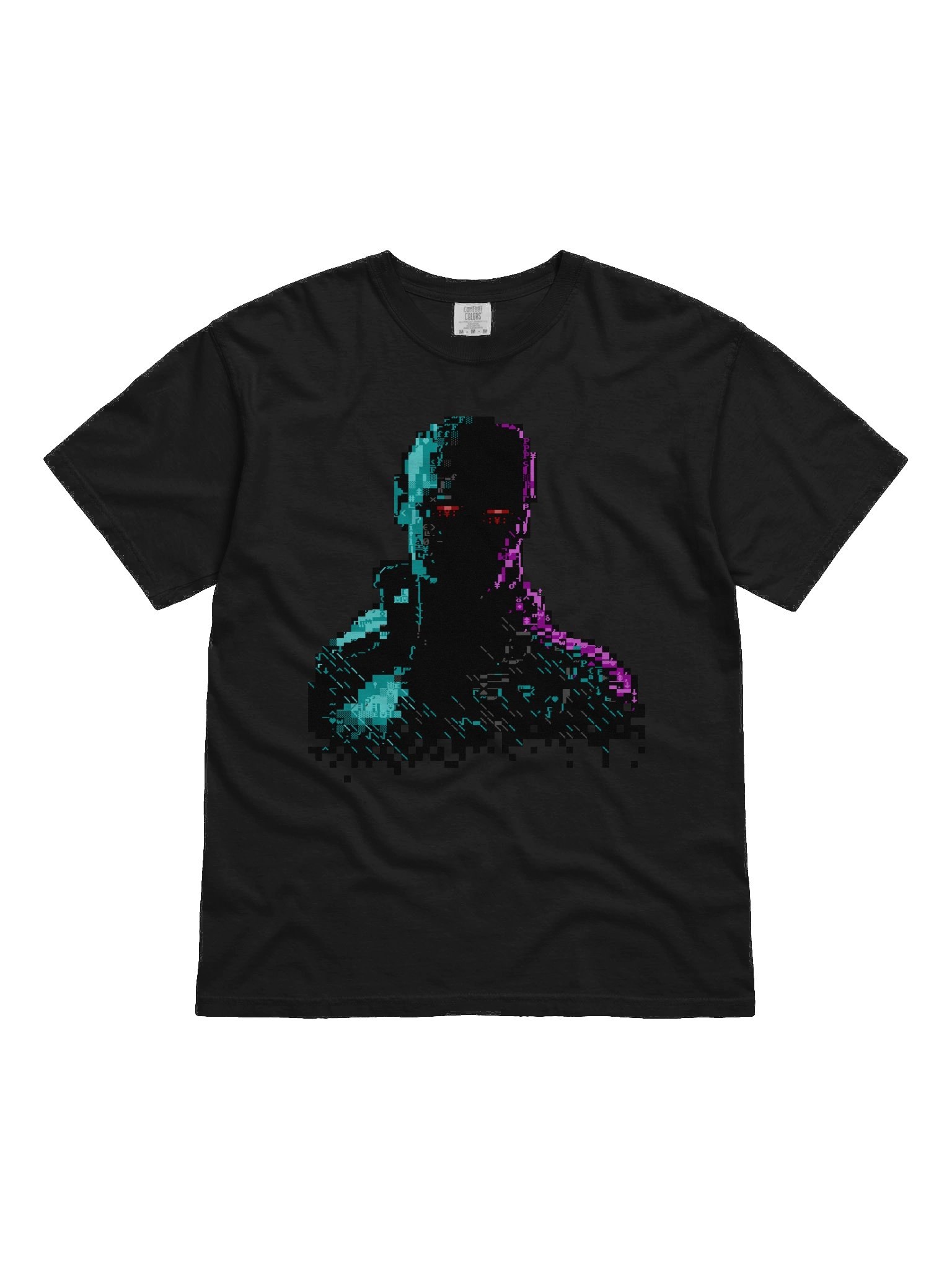 Ghost in the Wires ASCII Art T-Shirt product image (2)