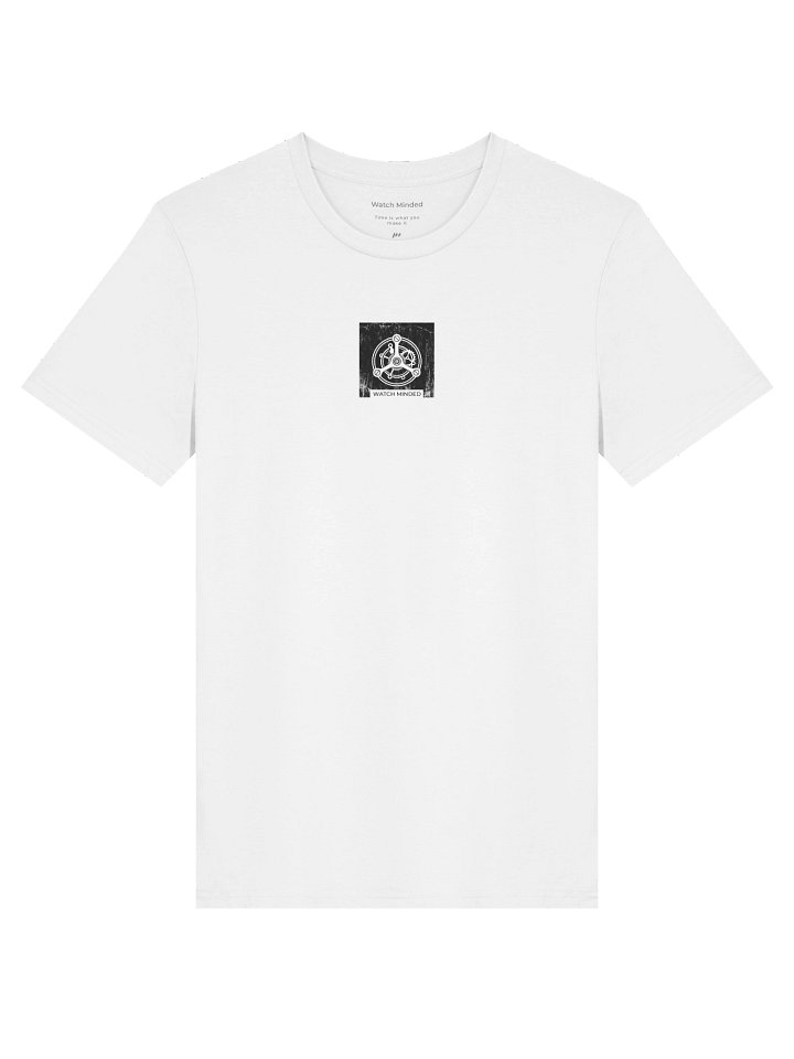 Standard Fit Light Cotton "Tourbillon" T-Shirt, White product image (1)