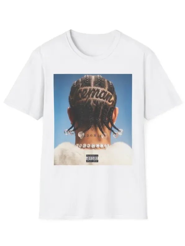 Drake Iceman Album T-Shirt - Adonis Braids Album Cover Merch - Retro Hip Hop Graphic Tee product image (1)