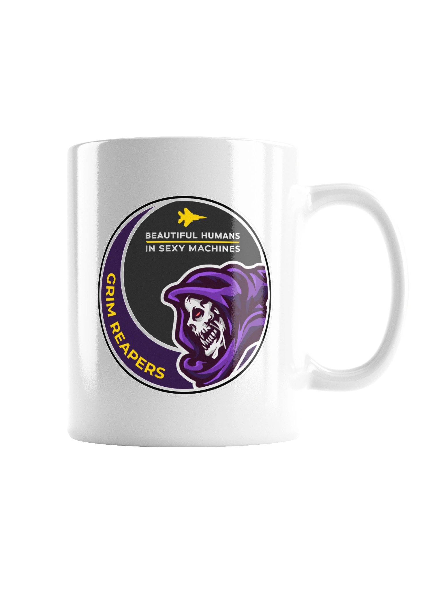 Official Grim Reapers Logo White Glossy Mug product image (7)