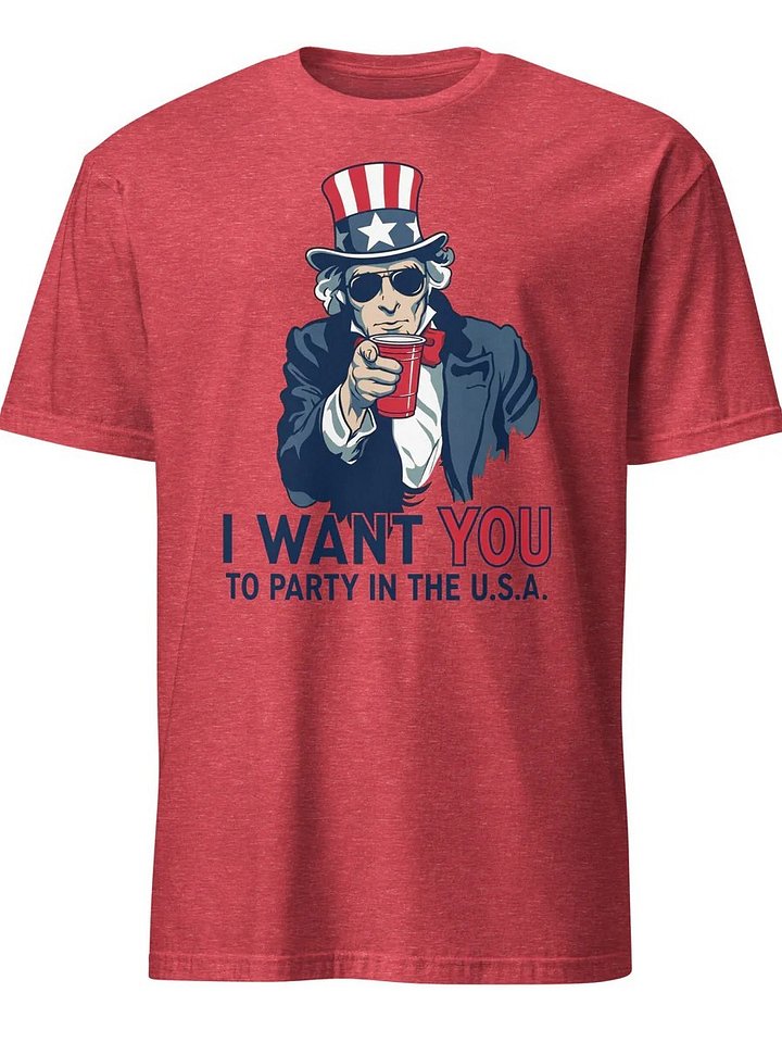 Uncle Sam - Party in the USA - T Shirt product image (1)