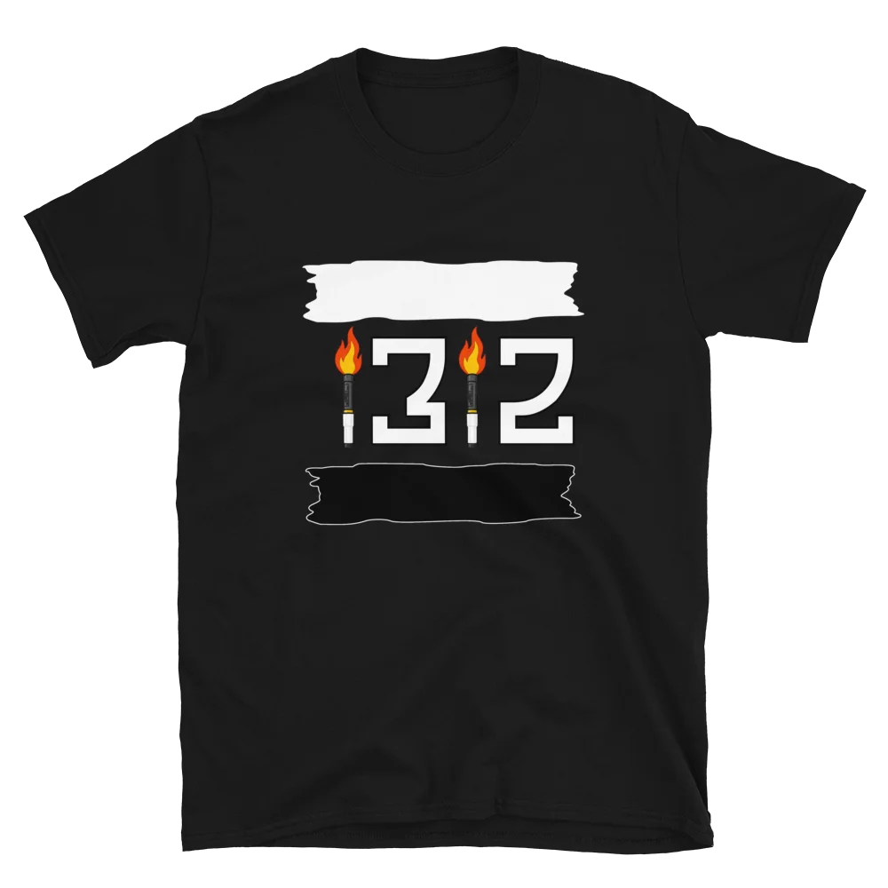 Tricou 1312 Alb și Negru | Ultraşi în Peluze product image (2)