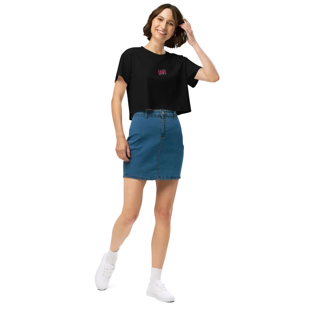 Love Script Pink Crop Top product image (6)