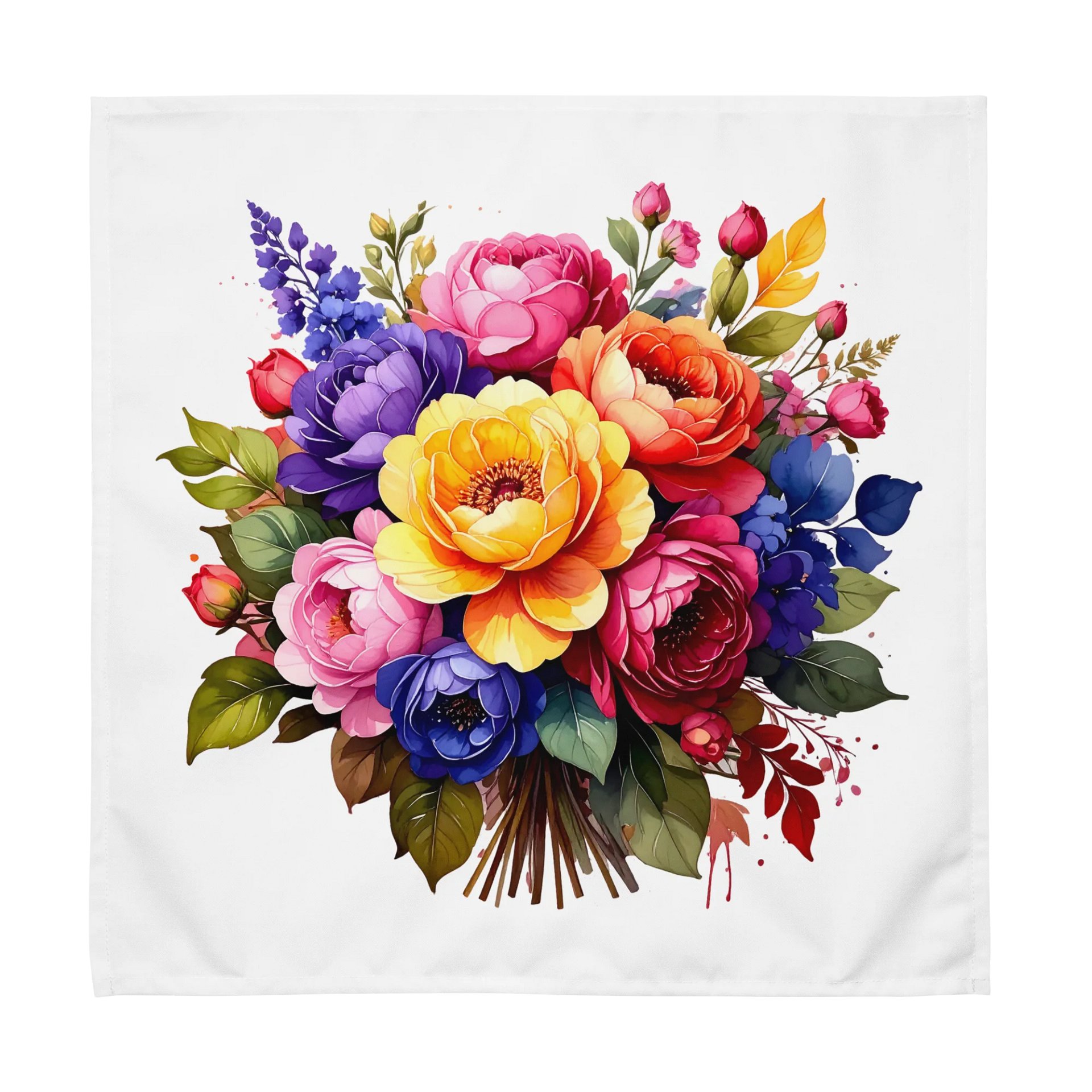Columbia Road Market Botanical Cloth Napkin Set of Four (Floral) product image (2)