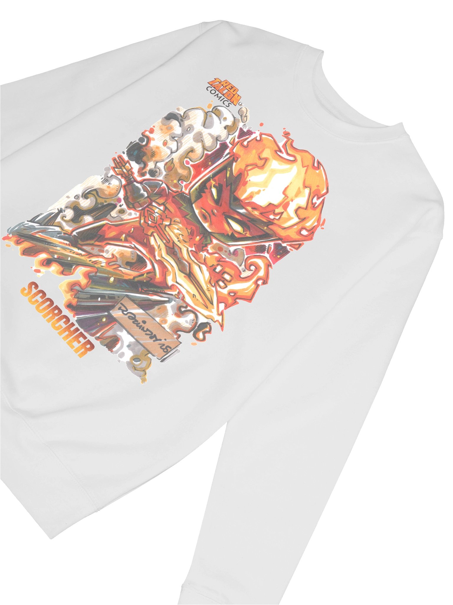 Scorcher Chibi Sweatshirt – Red Talon Series product image (90)