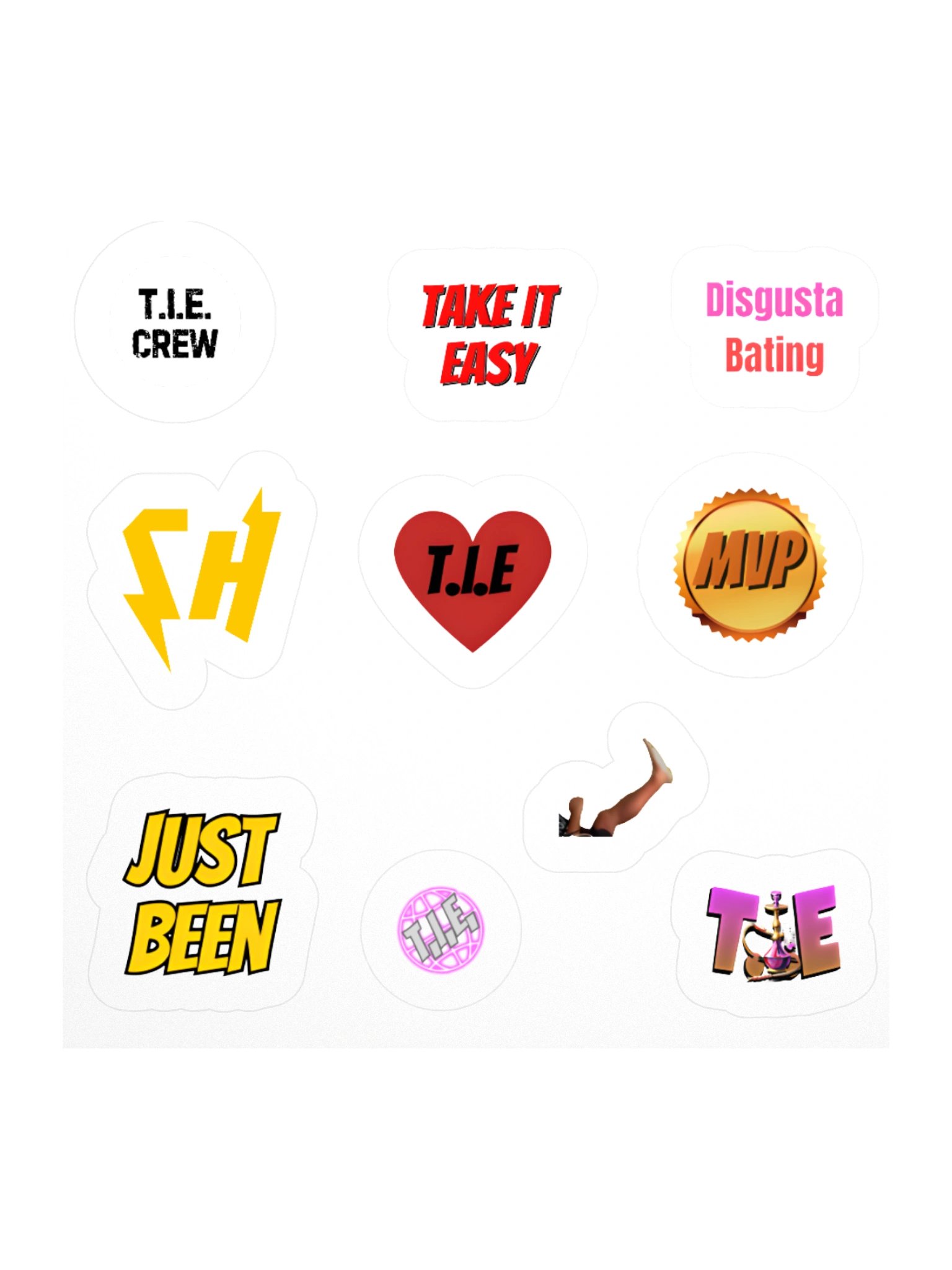 T.I.E. Crew Stickers product image (1)