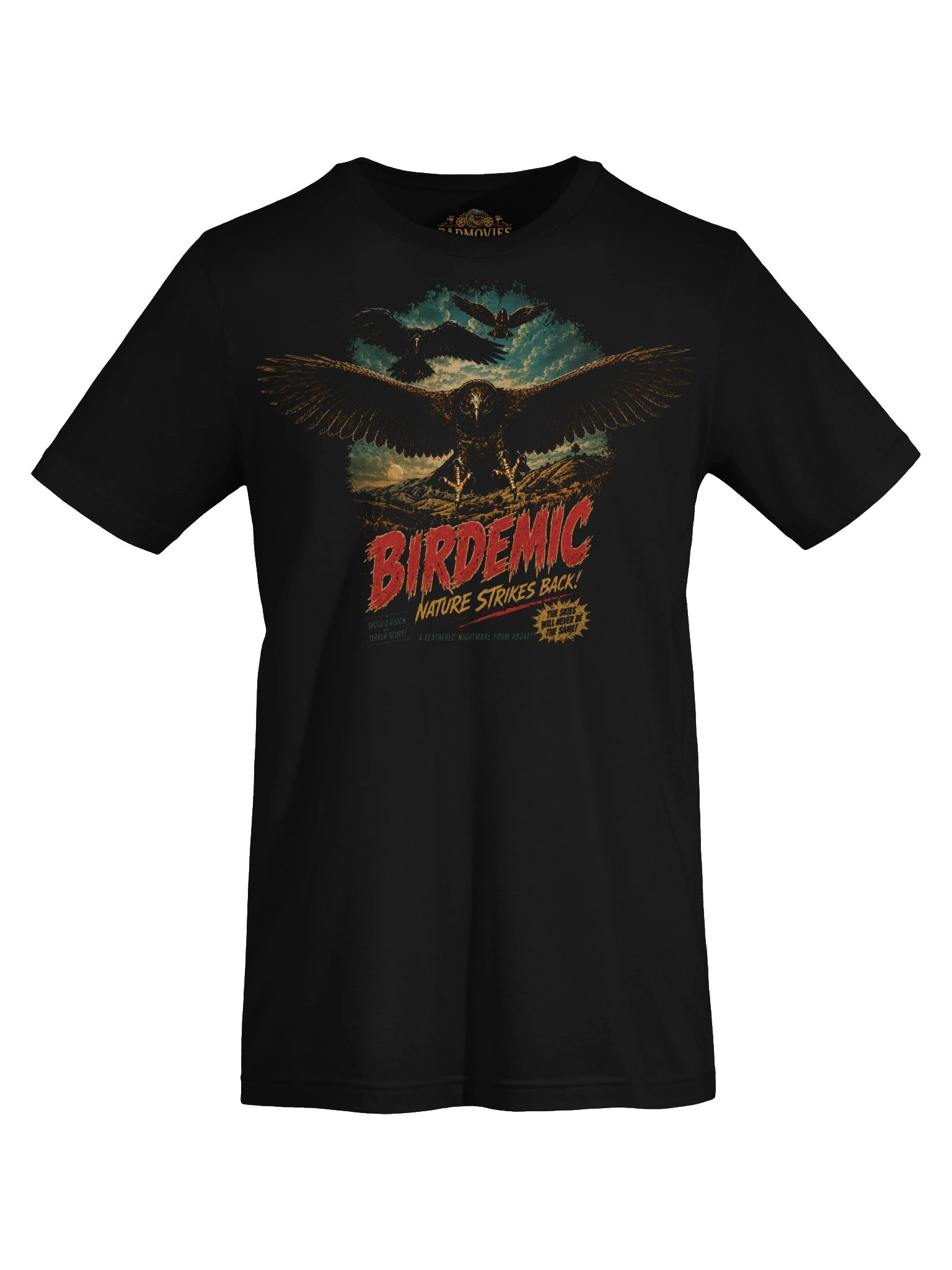Birdemic: Nature Strikes Back! Vintage Horror T-Shirt product image (5)