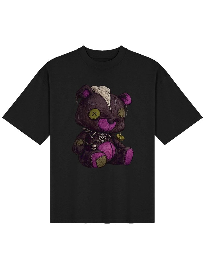 Goth Plush Teddy Oversized Tee product image (2)