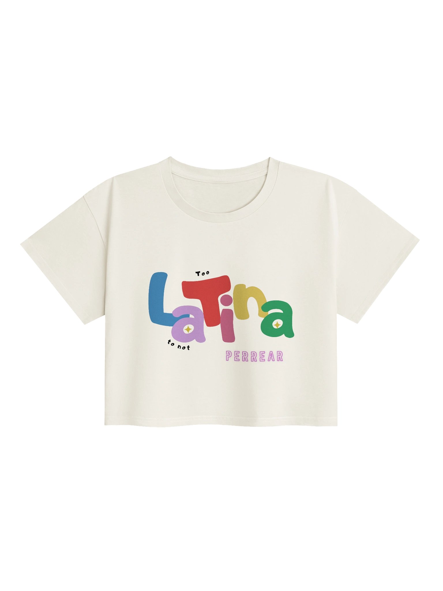 LowkeyFire Latina & Perreo Crop Top product image (1)