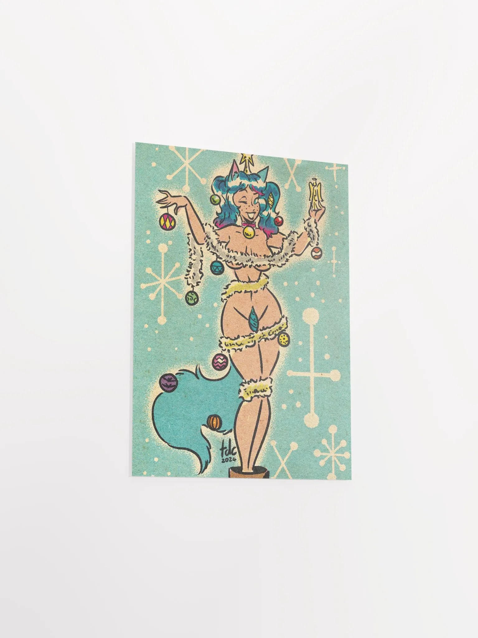 Retro Katie Tree -Print product image (3)