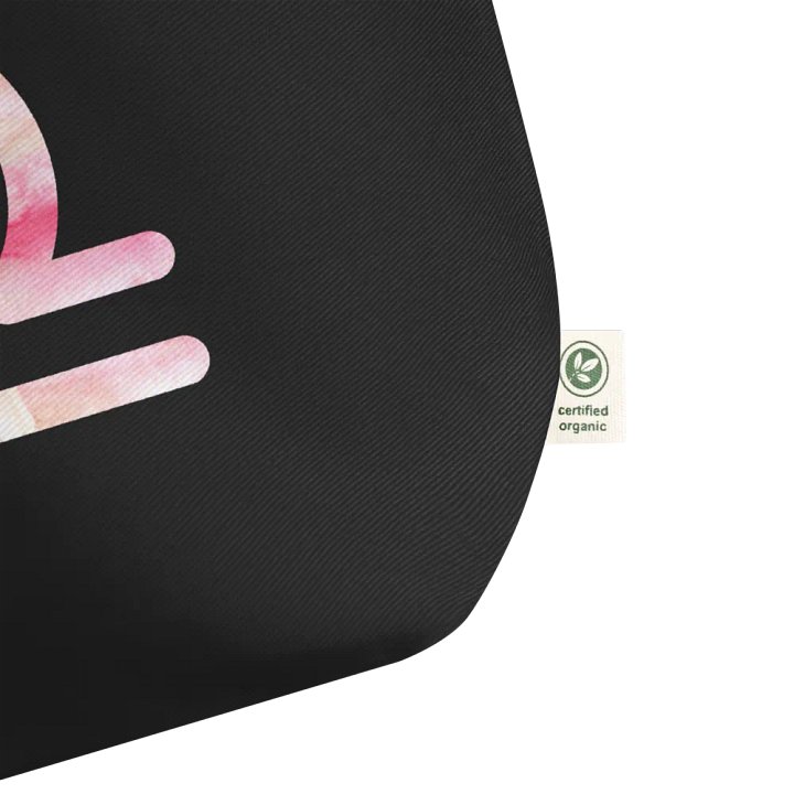 Libra Earth-tone Sigil Cotton Tote product image (2)