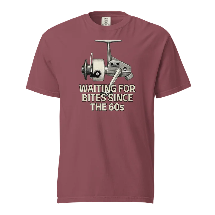 Abu Cardinal 33 Reel "Waiting for Bites Since the 1960s" T-Shirt product image (17)