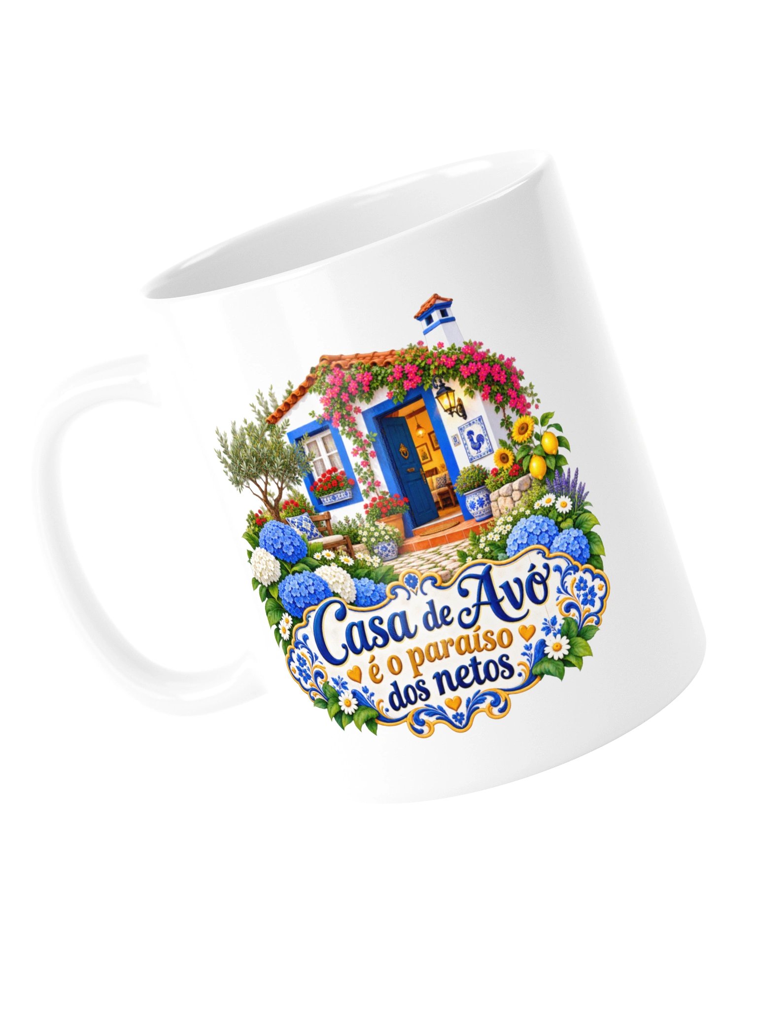 Casa de Avó é o Paraíso dos Netos – Portuguese Grandma Mug product image (13)