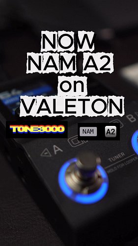 NAM A2 Finally Works on Valeton! 🎸🔥

NAM A2 support is finally here for the Valeton GP-5, GP-50, GP-150 and GP-180!

If you w...