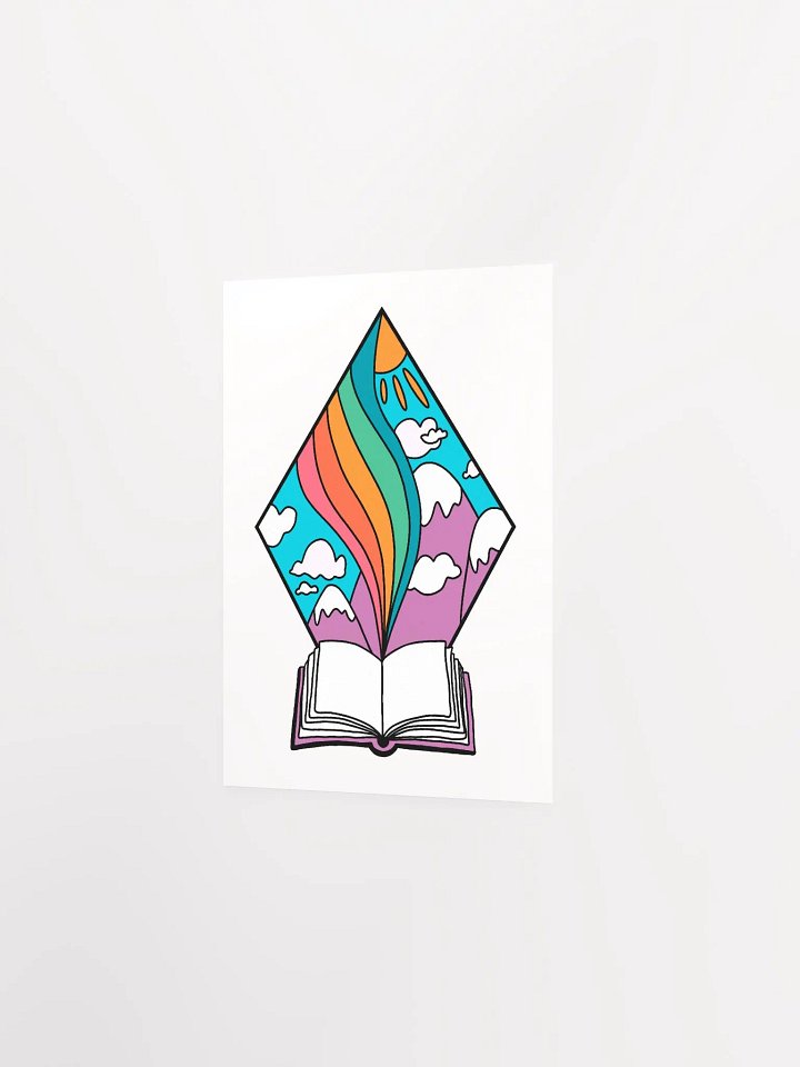 Books Open Your World Up Art Print product image (9)