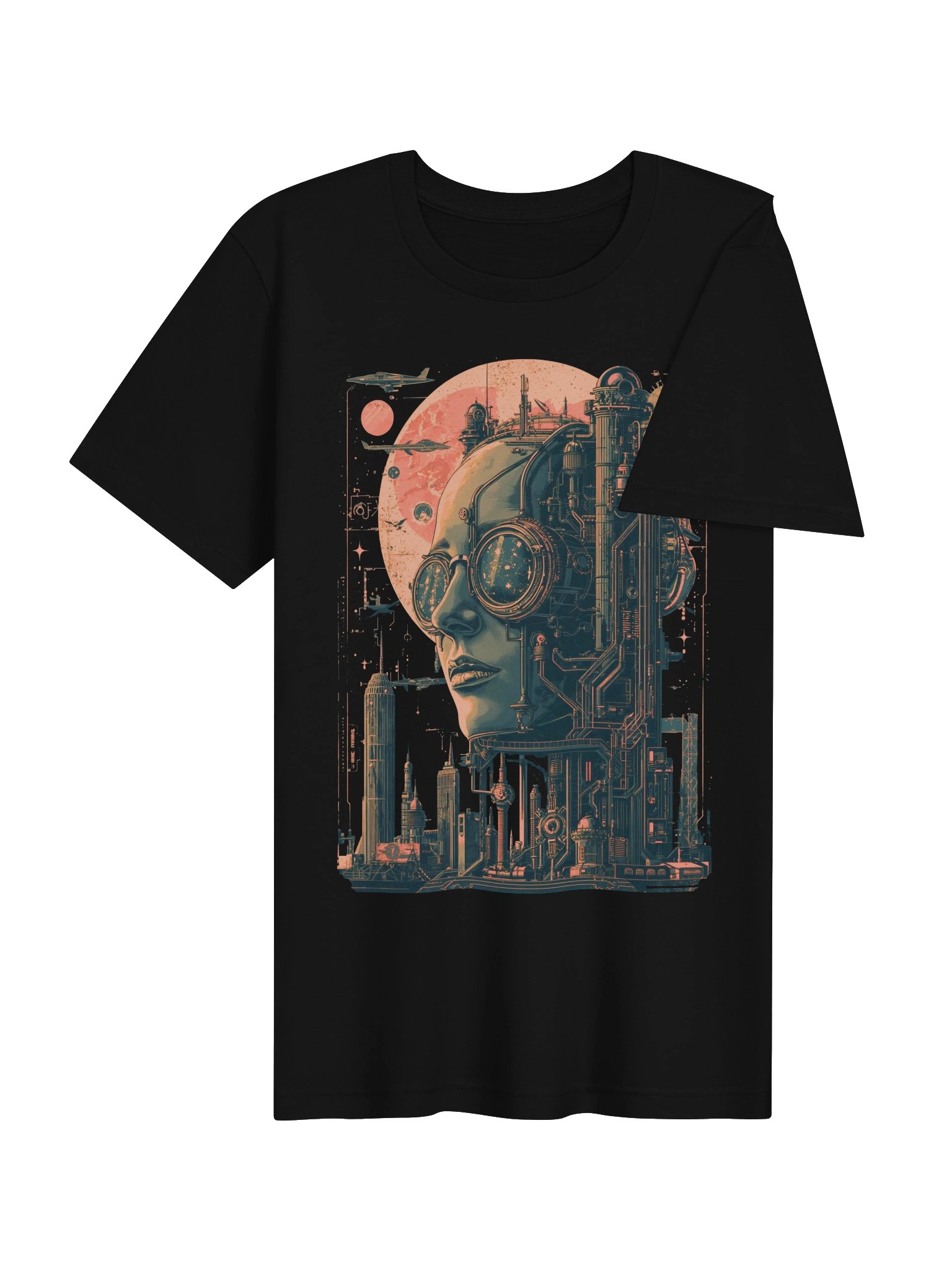 Retro Futurist Cyberpunk Vision Lightweight T-Shirt product image (7)